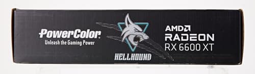 PowerColor Hellhound Radeon RX 6600 XT 8GB GDDR6 Black image