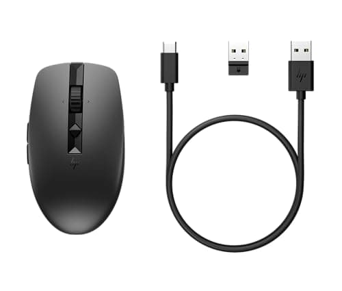 HP 710 Bluetooth Wireless Wired Optical Mouse image