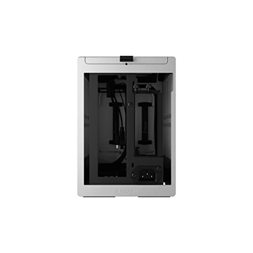 Fractal Design Terra Silver Mini-ITX Small Form Factor PC Case with PCIe 4.0 Riser image
