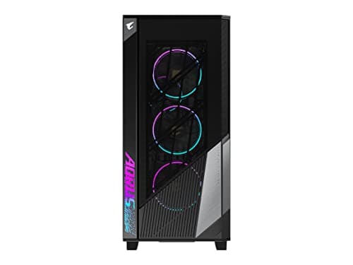 Gigabyte AORUS C500 ATX Mid Tower Black Tempered Glass image
