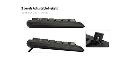 Zalman ZM-K380 Combo Wired Standard Keyboard with Laser Mouse image