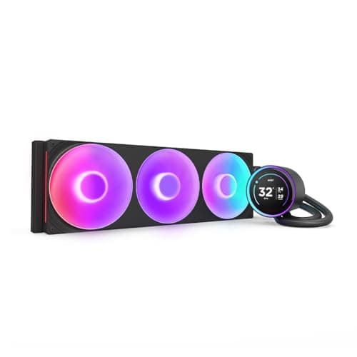 NZXT Kraken Elite RGB (2025) Water 420mm 98.61 CFM RGB Black main image