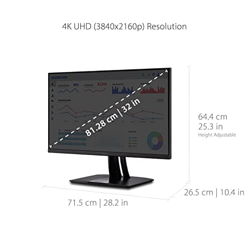 ViewSonic VP3256-4K 32" 4K 0Hz IPS Monitor image