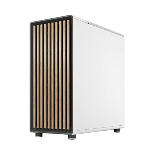 Fractal Design North Mid-Tower Case (Chalk White, Clear Window) image