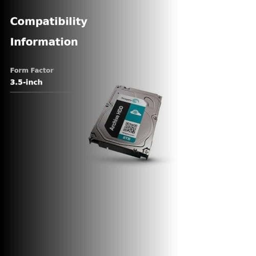 Seagate Archive v2 5TB HDD 3.5" 5900RPM SATA 6.0 Gb/s Internal image