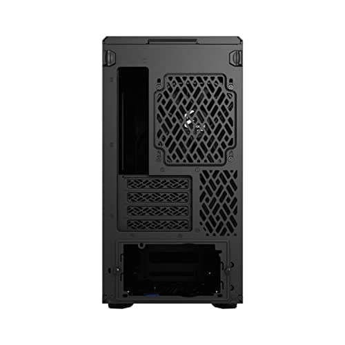Fractal Design Meshify 2 Mini Micro ATX Mid Tower Black with Tinted Tempered Glass Side Panel and USB 3.2 Gen 2 Type-C USB 3.2 Gen 1 Type-A image