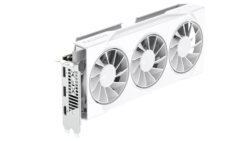 XFX Swift OC Radeon RX 9060 XT 16GB GDDR6 White Triple Fan image
