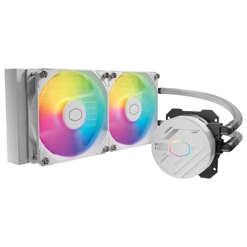 Cooler Master MasterLiquid 240L Core Water 240mm ARGB White main image