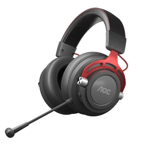 AOC GH401 Closed-Back Red / Black Gaming Headset main image