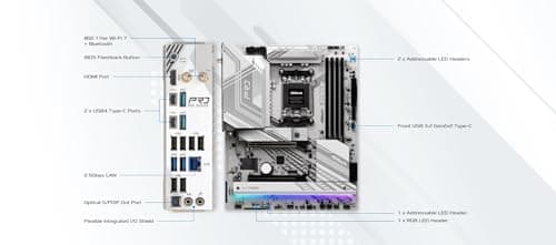 ASRock X870 Pro RS WiFi AM5 DDR5 ATX image