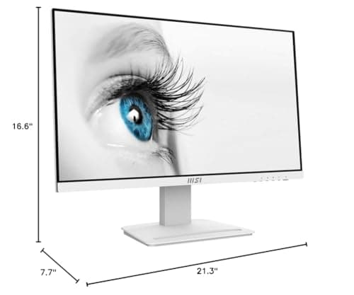 MSI Pro MP243XW 23.8" 1080p 100Hz IPS Monitor image