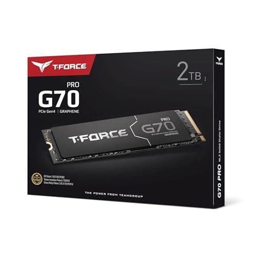 TEAMGROUP T-FORCE G70 PRO Graphene 2TB SSD M.2 PCIe 4.0 NVMe image