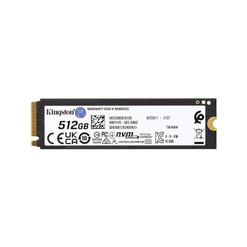 Kingston KC3000 512GB SSD M.2 PCIe 4.0 NVMe image