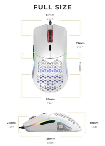 Glorious MODEL O Wired Optical Gaming Mouse image