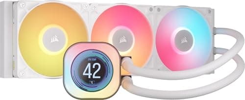 Corsair iCUE LINK TITAN Water 360mm RX LCD White main image