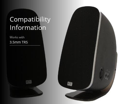 Altec Lansing VS3030 2.0 Channel Speaker System image