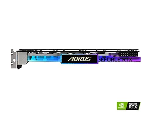 GIGABYTE AORUS GeForce RTX 3080 Ti 12GB GDDR6X PCI Express 4.0 ATX Video Card GV-N308TAORUSX WB-12GD image
