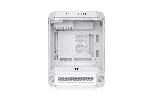 Thermaltake The Tower 600 ATX Mid Tower White Tempered Glass image