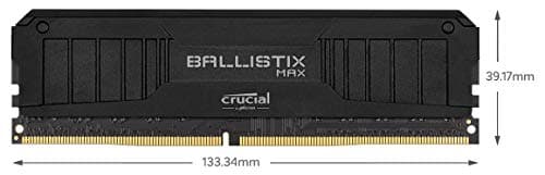 Crucial Ballistix MAX RGB 32GB (2x16GB) DDR4-4000 Desktop Gaming Memory image