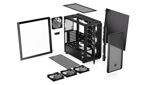 ENDORFY Arx 700 ARGB ATX Mid Tower Black Tempered Glass Side Panel image