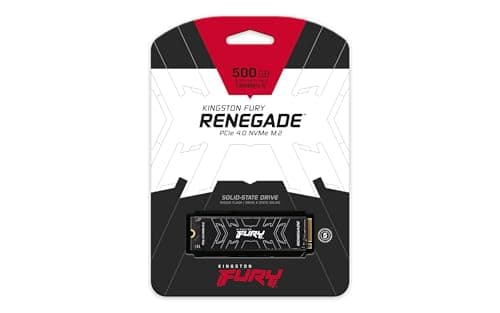 Kingston Fury Renegade 500GB SSD M.2 PCIe 4.0 NVMe image