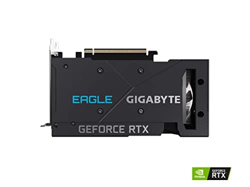 GIGABYTE GeForce RTX 3050 Eagle OC 8G Graphics Card, 2X WINDFORCE Fans, 8GB 128-bit GDDR6, GV-N3050EAGLE OC-8GD Video Card image