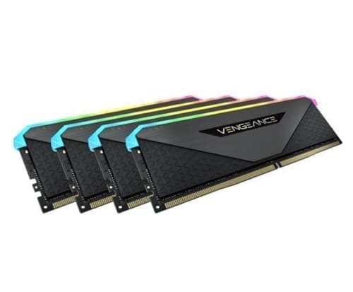 Corsair Vengeance RGB RT Black DDR4-3200 CL16 32GB (4x8GB) image