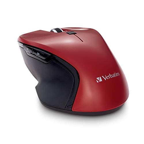 Verbatim 70246 Wireless Laser Red / Black Mouse image