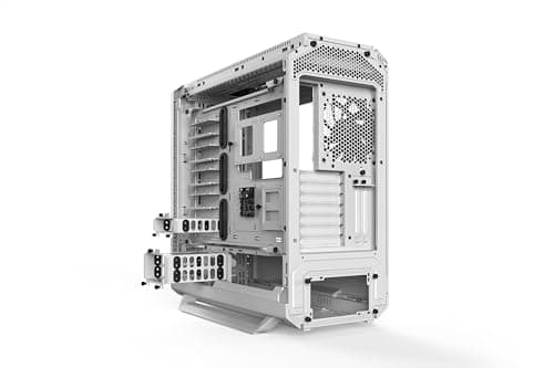 be quiet! Silent Base 802 ATX Mid Tower White Tempered Glass Side Panel image