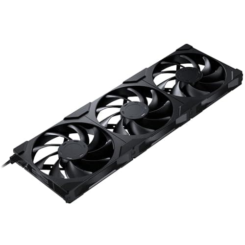 Phanteks M25G2-140 140mm Black PWM 101.78 CFM 3-Pack image