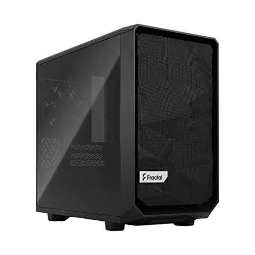 Fractal Design Meshify 2 Nano Mini-ITX Tower Black Tempered Glass Side Panel image