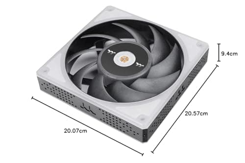 Thermaltake TOUGHFAN 14 140mm Black RGB 3-Pack image