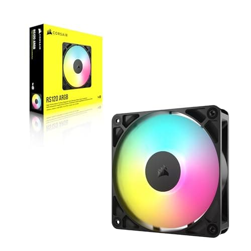 Corsair RS120 120mm Black ARGB PWM 72.8 CFM 1-Pack image