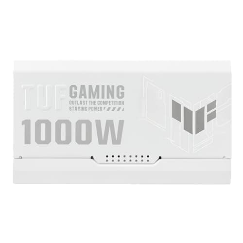 Asus TUF Gaming 1000G White 1000W Fully Modular 80+ Gold image