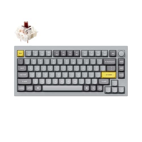 Keychron Q1 QMK V2 Knob Wired Mini Mechanical Keyboard main image
