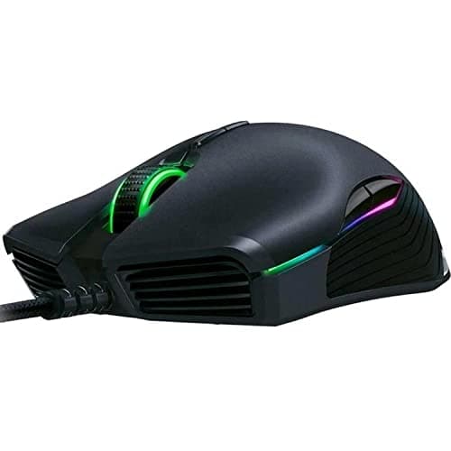 Razer Lancehead Tournament Edition Ambidextrous Gaming Mouse: 16K DPI Optical Sensor - Chroma RGB Lighting - 8 Programmable Buttons - Mechanical Switches - Classic Black image
