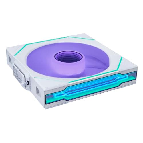 Lian Li UNI FAN SL-INF 140mm White ARGB PWM Wireless Reverse image