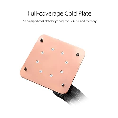 ASUS NVIDIA GeForce RTX 3090 Ti ROG Strix LC Overclocked Liquid Cooled 24GB GDDR6X PCIe 4.0 Graphics Card image