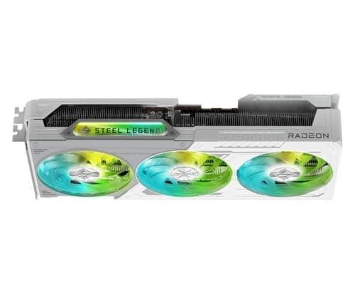 ASRock Steel Legend OC Radeon RX 9070 16GB GDDR6 White / Gray image