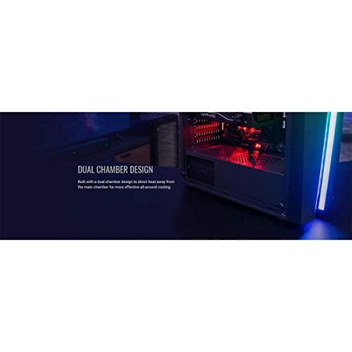 Aerocool Bolt ATX Mid Tower Black with Acrylic Side Panel, USB 3.2 Gen 1 Type-A, USB 2.0 Type-A image