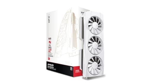 XFX Quicksilver AMD Radeon RX 9070XT White Gaming Edition image
