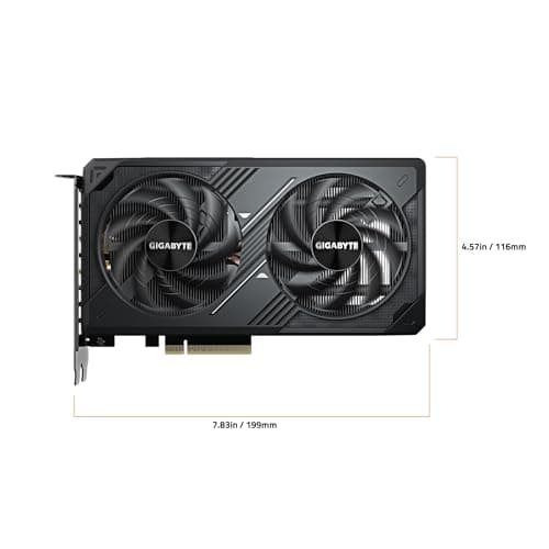 Gigabyte WINDFORCE GeForce RTX 5060 8GB GDDR7 Black image
