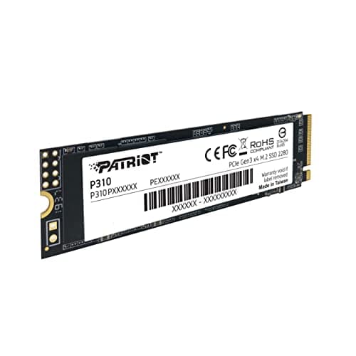 Patriot P310 1.92 TB M.2-2280 SSD PCIe 3.0 X4 NVME image