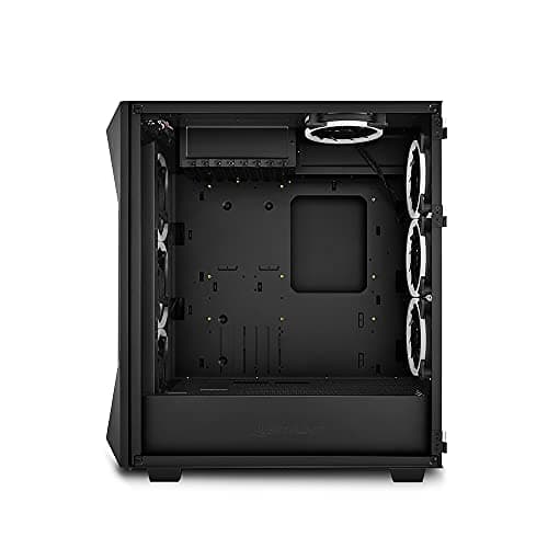 SHARKOON REV300 ATX Full Tower Black with Tempered Glass Side Panel and Front Panel USB: USB 3.2 Gen 2 Type-C, USB 3.2 Gen 1 Type-A, USB 2.0 Type-A image