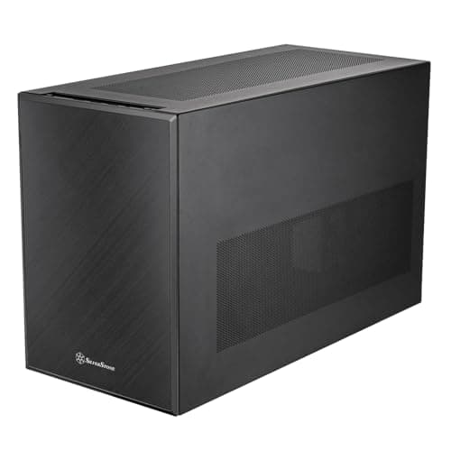 Silverstone SUGO 17 Micro ATX Desktop Black Mesh Side Panel, USB 3.2 Gen 2 Type-C, USB 3.2 Gen 1 Type-A main image