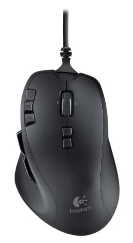 Logitech G700 Wireless Laser Black Mouse image