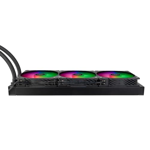 Silverstone NovaPeak Water 360mm ARGB 75.74 CFM Black image