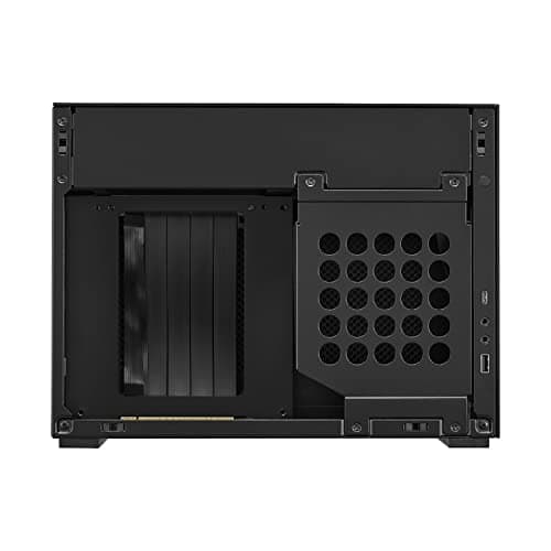 Lian Li A4-H20 X4 Mini-ITX Desktop Black with Mesh Side Panel and USB 3.2 Gen 2 Type-C and USB 3.2 Gen 1 Type-A image
