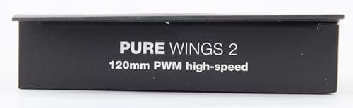 be quiet! Pure Wings 2 120mm Black PWM 65.51 CFM 1-Pack image