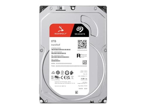 Seagate IronWolf NAS 8TB 3.5" Internal HDD 7200RPM SATA image